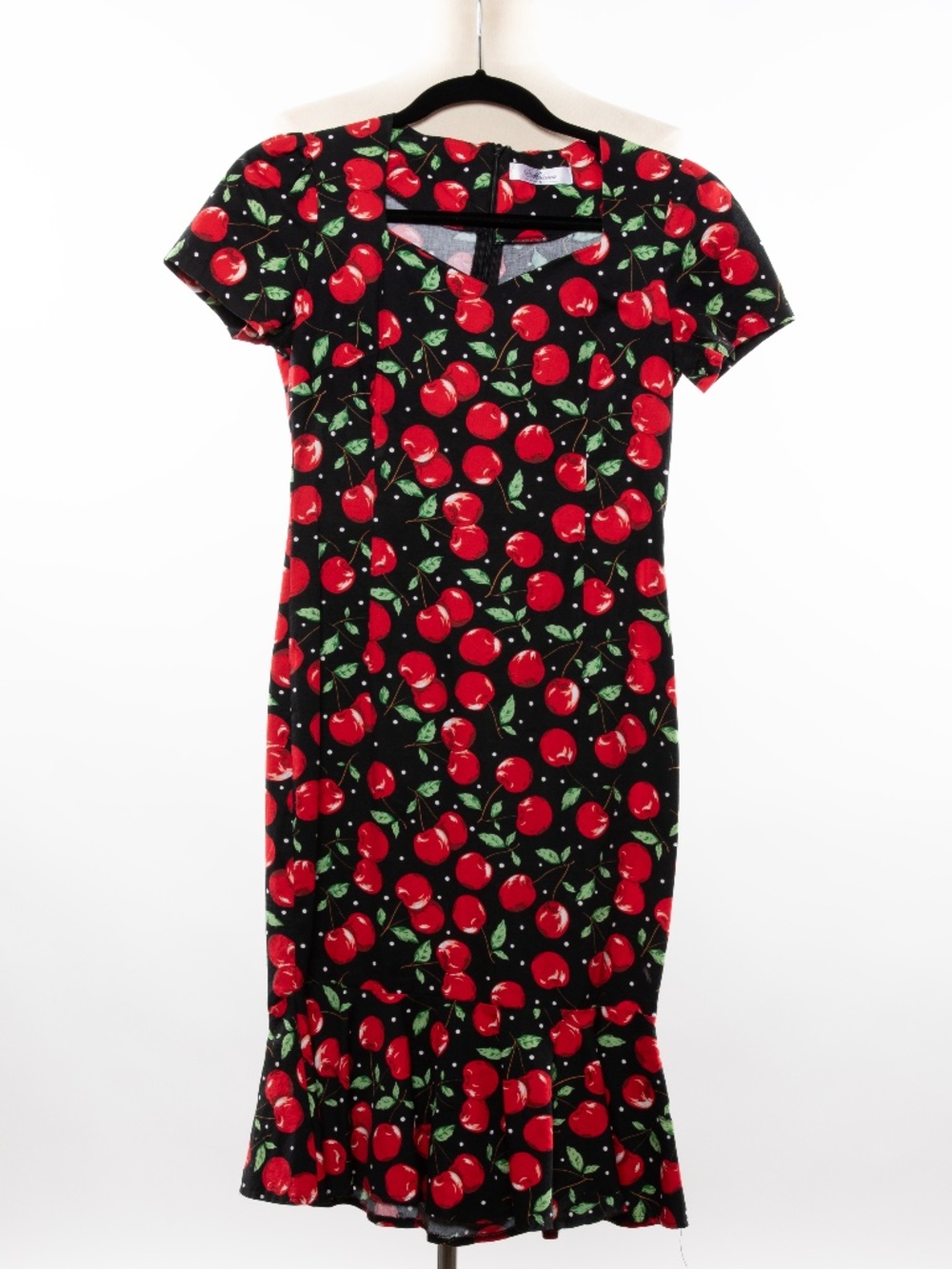 Mixinni- Cherry Pinup Dress - Size Small